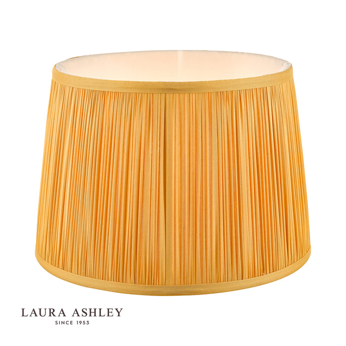 Laura Ashley Hemsley Silk Shade Yellow Ochre 25.5cm/10 inch