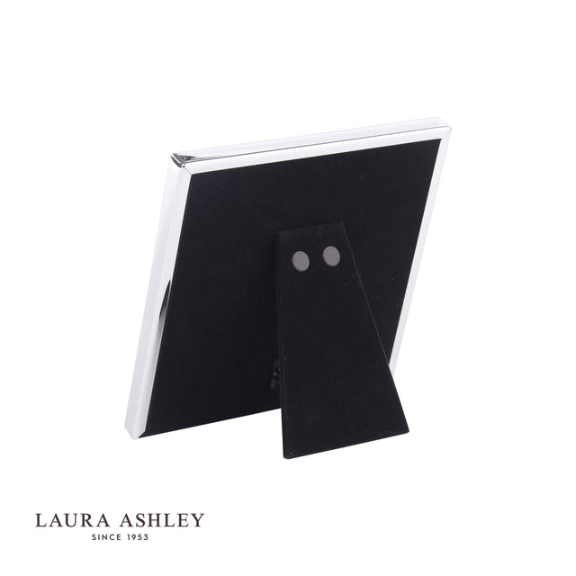 Laura Ashley Steynton Photo Frame Polished Silver 5x5 Inch
