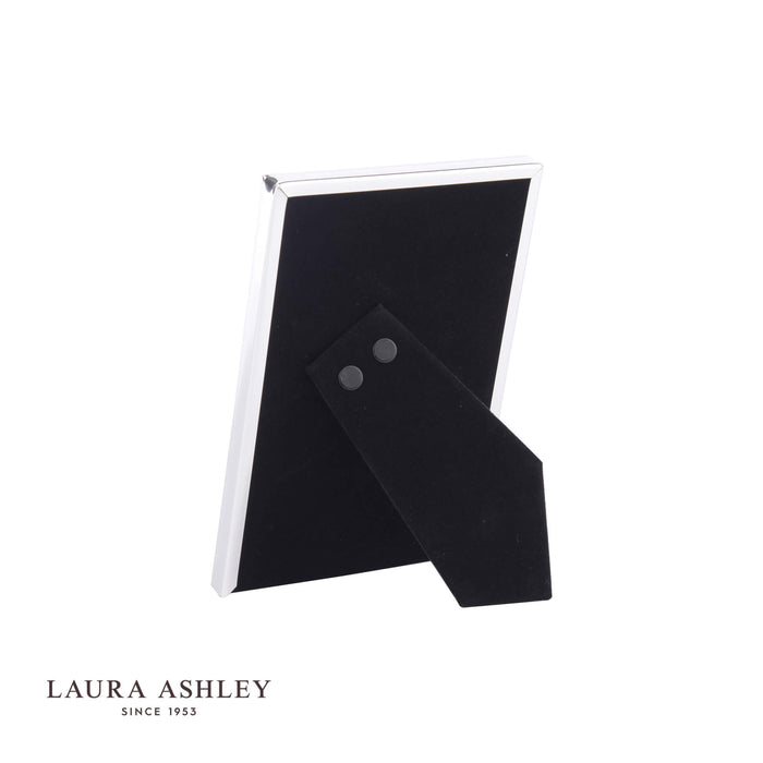 Laura Ashley Neyland Photo Frame Polished Silver 4x6 Inch