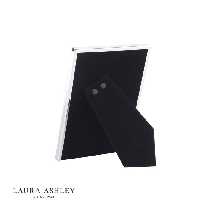 Laura Ashley Neyland Photo Frame Polished Silver 5x7 Inch
