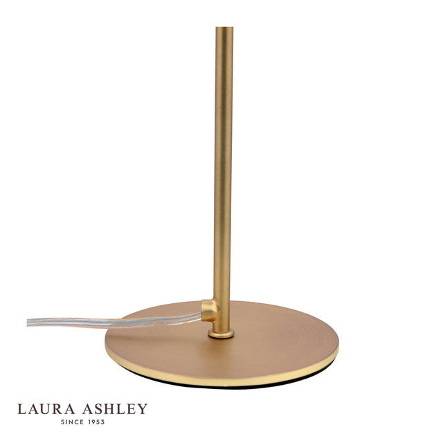 Laura Ashley Rhosill Table Lamp Crystal and Antique Brass