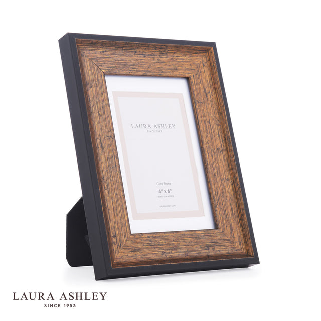 Laura Ashley Cara Photo Frame Bronze 4x6 Inch