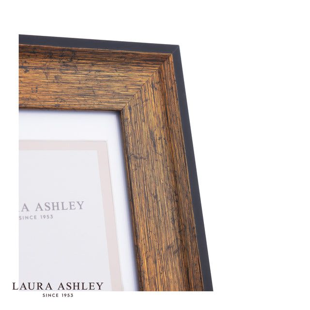 Laura Ashley Cara Photo Frame Bronze 4x6 Inch