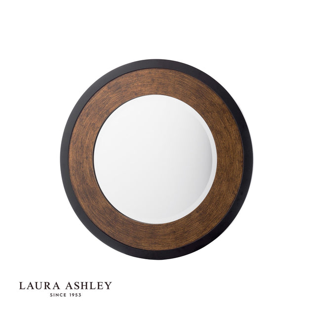 Laura Ashley Cara Mirror Mottled Bronze 60cm