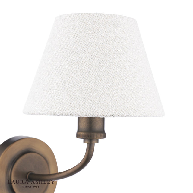 Laura Ashley Denston Wall Light Antique Bronze With Shade
