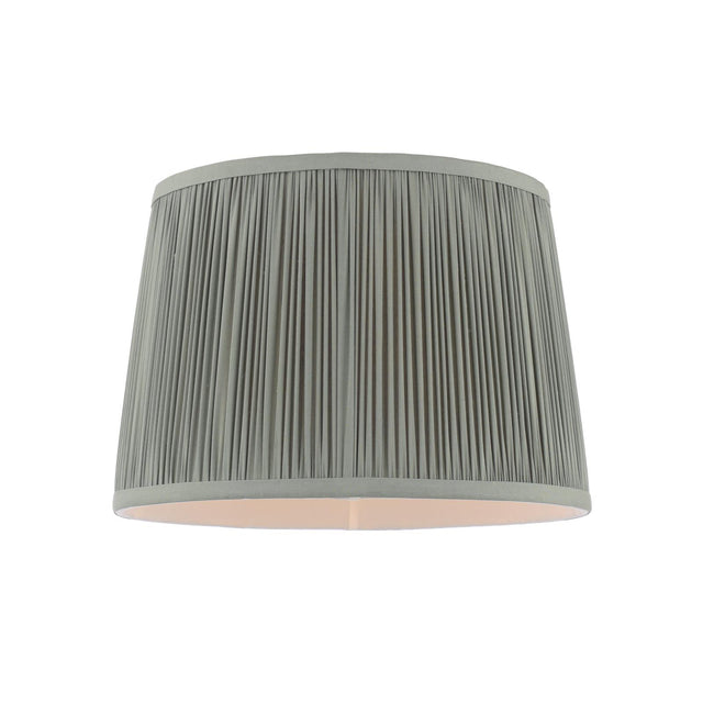 Laura Ashley Hemsley Green 100% Silk Empire Shade 25cm/10 inch
