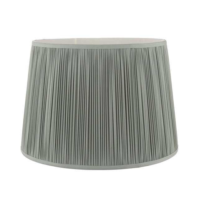 Laura Ashley Hemsley Green 100% Silk Tapered Drum Shade 40cm/16 inch