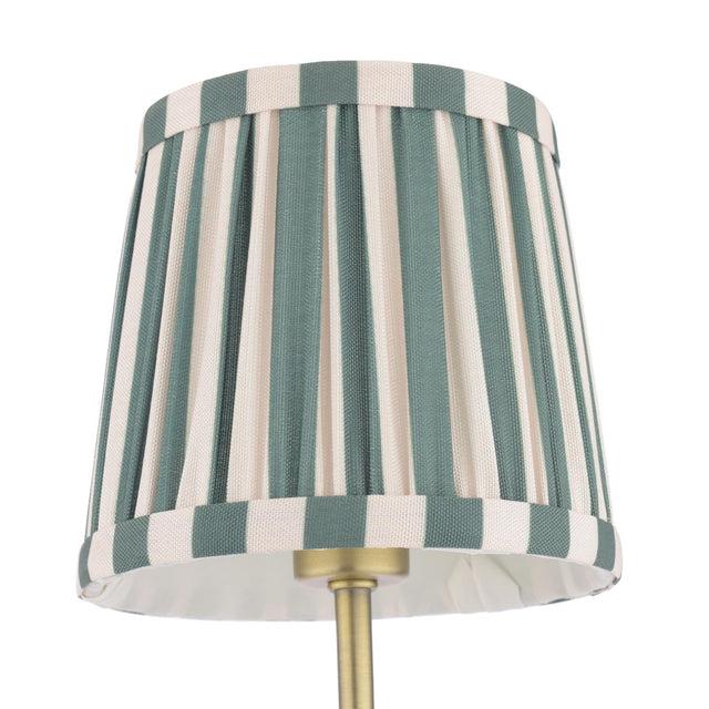 Laura Ashley Denwick Wall Light Matt Antique Brass With Shade