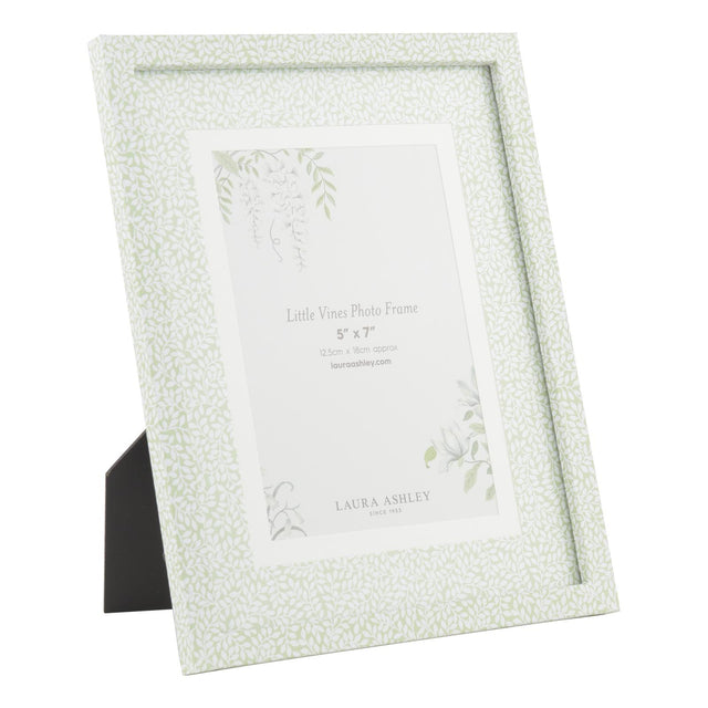 Laura Ashley Little Vines Photo Frame Green 5" x 7"