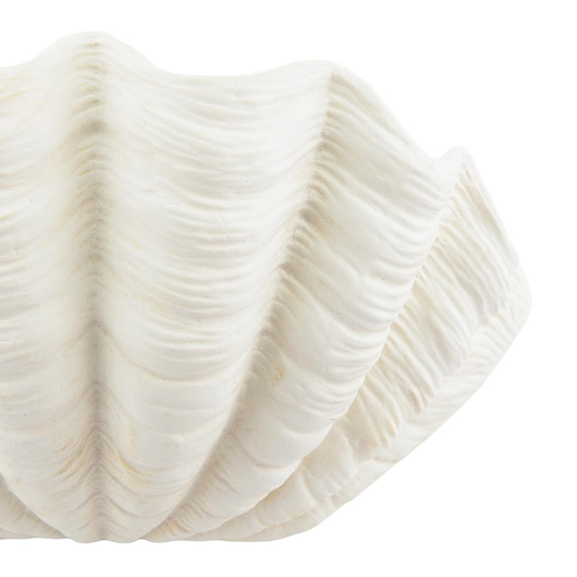Laura Ashley Shell Wall Washer White Ceramic