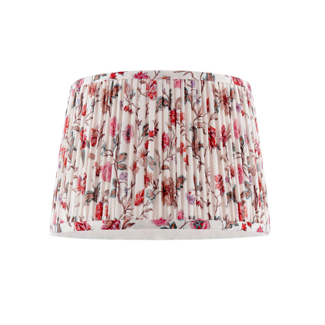 Laura Ashley Lingmell Trail Cream Cotton Tapered Drum Shade 30cm/12 inch