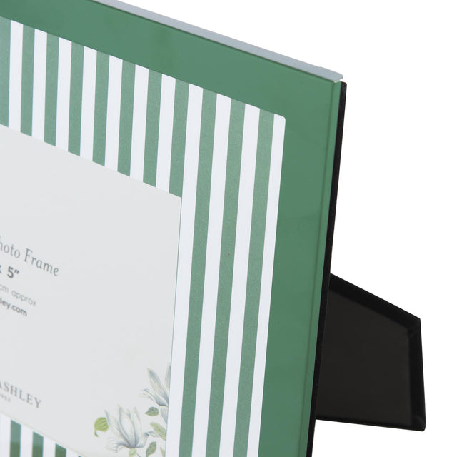 Laura Ashley Denwick Photo Frame Matt Green and Green 7" x 5"