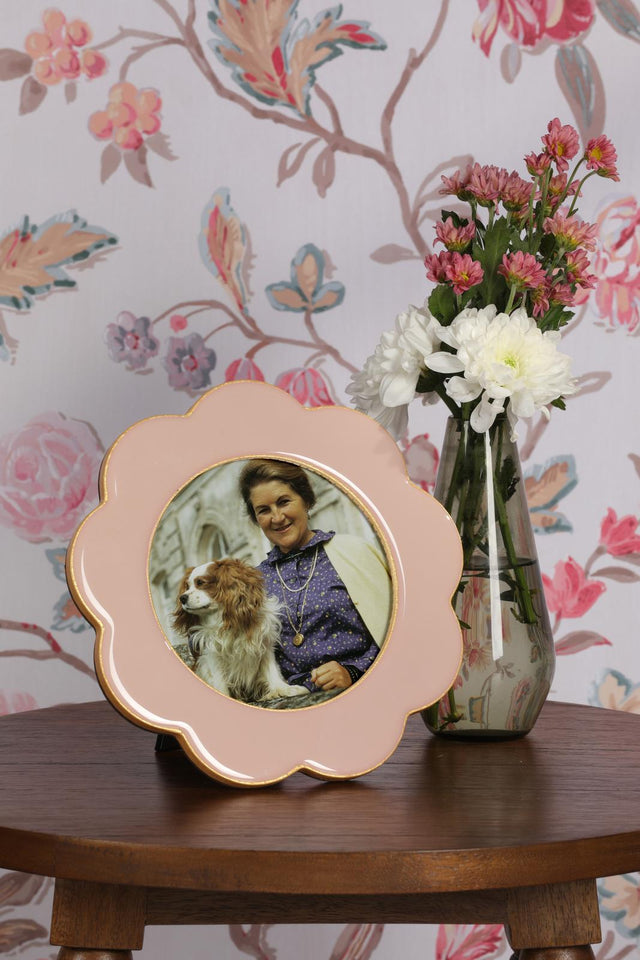 Laura Ashley Cordwell Photo Frame Pink 5" x 5"
