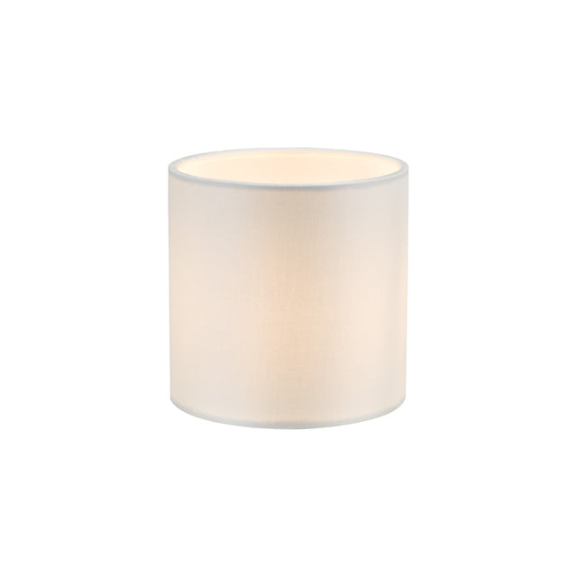 Lyris Ivory Cotton Drum Shade 12cm