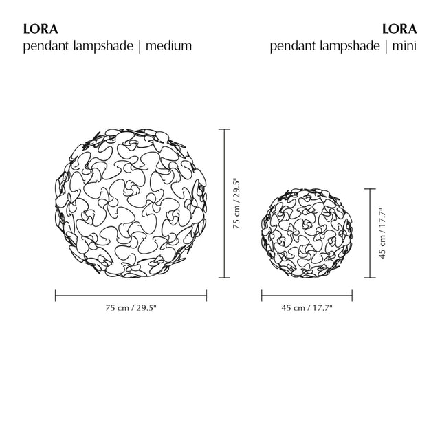 Lora | pendant lampshade