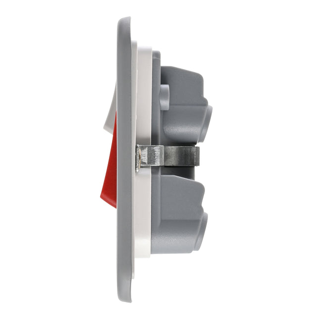 45A DP Cooker Switch with 13A Socket with Neon