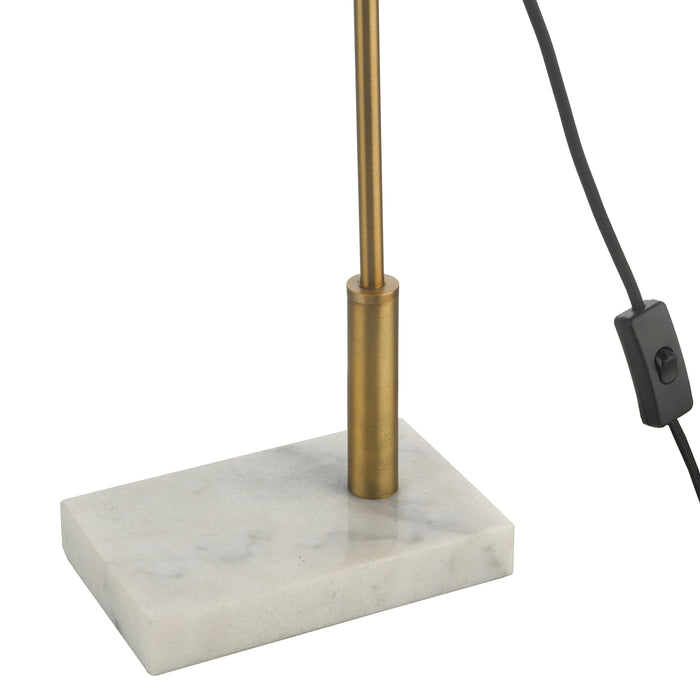 Mendal Task Lamp Bronze & Marble