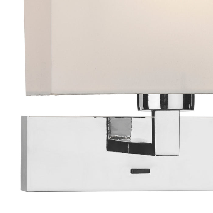 Modena Wall Light In Polished Chrome (Bracket Only)