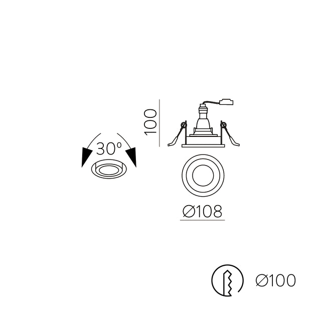 Musca Recessed