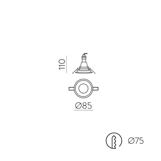 Nork Recessed