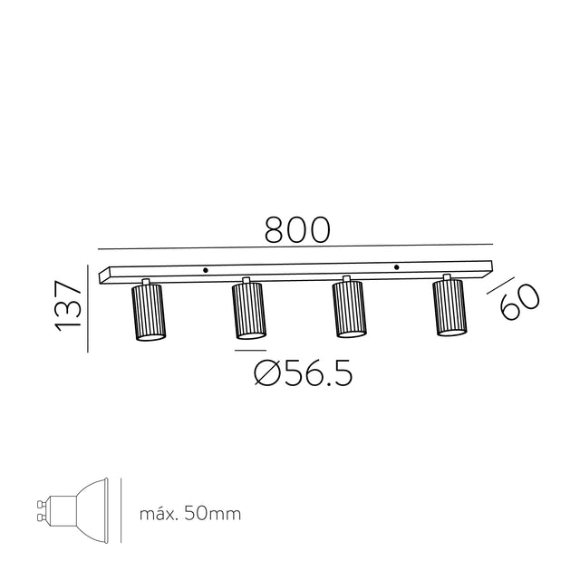 Modrian Ceiling lamp
