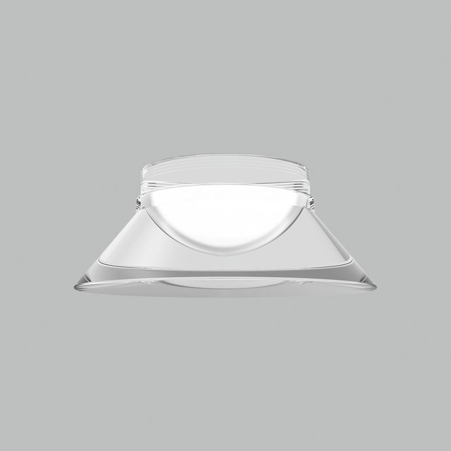 Pipe Ø60 mm Acrylic Conical Transparent/Sandblasted Acrylic Lampshade