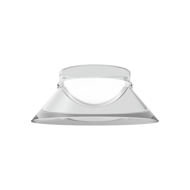 Pipe Ø60 mm Acrylic Conical Transparent/Sandblasted Acrylic Lampshade