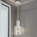 Clear Vintage Glass Pendant