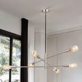 6L Satin Nickel Venus Pendant Fitting