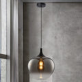 Berkley Large Glass Pendant (Smoke Glass)