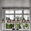 6L Berkley Glass Pendant  (Smoke Glass)