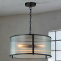 Carter Ribbon Glass Pendant