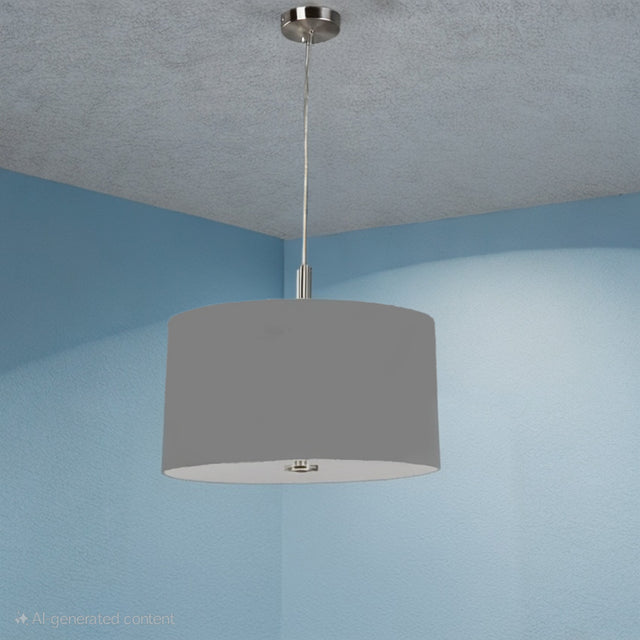Grey Rouen Hanging Pendant