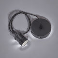 Black Braided Cable Suspension