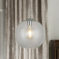 Clear Globe Glass Pendant