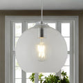 Clear Globe Glass Pendant