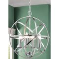 Polished Chrome Besca Round Pendant