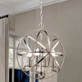 Satin Nickel Besca Round Pendant