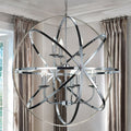 Satin Nickel Besca Round Pendant
