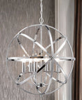 Polished Chrome Besca Round Pendant
