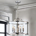 Zaros 5L Pendant In Polished Nickel