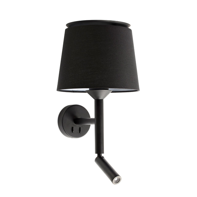 SAVOY WALL LAMP WITH READING LAMP