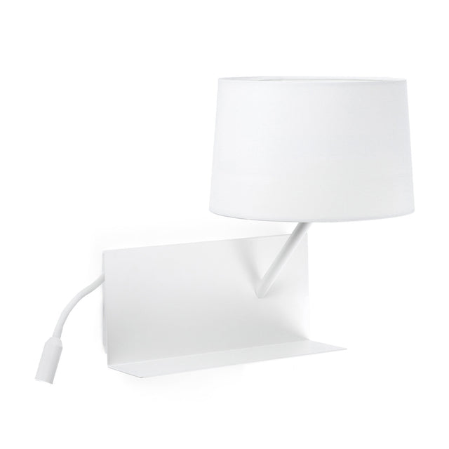 HANDY WHITE WALL LAMP 1XE27