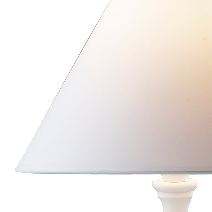 Regal Large Table Lamp White With Shade (Multipack)