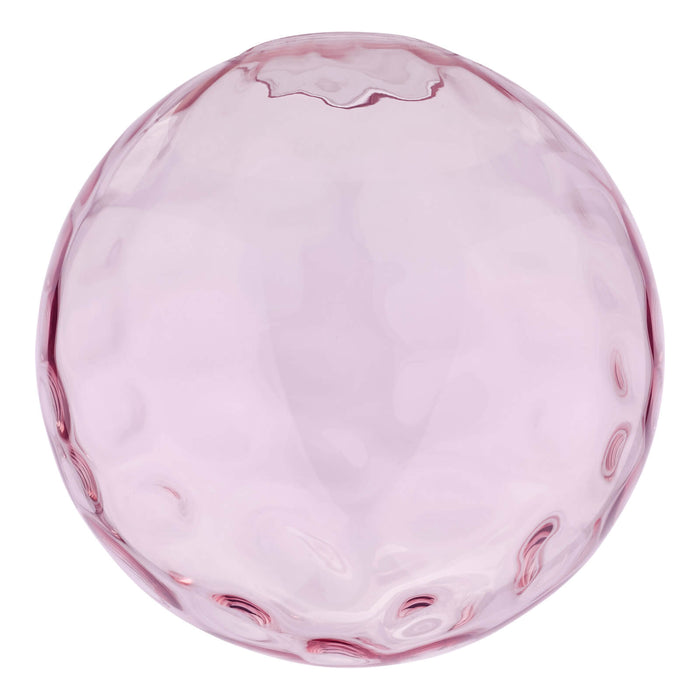 Ripple Easy Fit Shade Pink Glass 25cm
