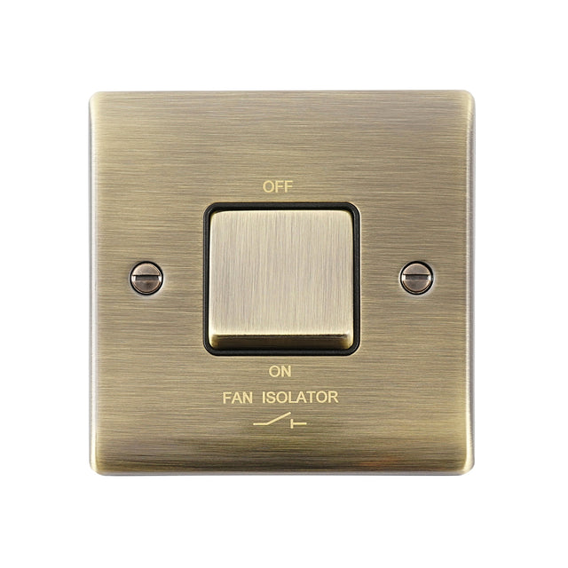 10AX 1G 3-Pole Fan Isolator Switch