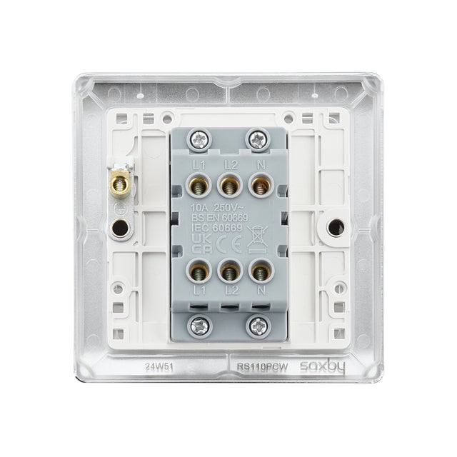 10AX 1G 3-Pole Fan Isolator Switch