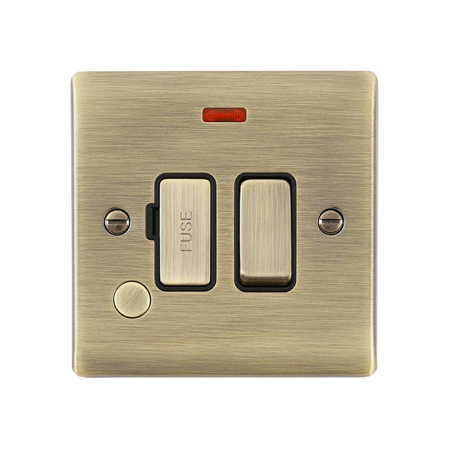 13A Switched Fused Spur Unit with Flex Outlet and Neon