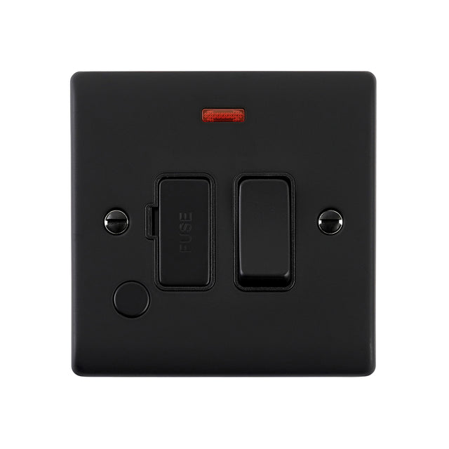 13A Switched Fused Spur Unit with Flex Outlet and Neon