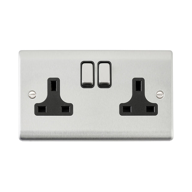 13A 2G DP Switched Socket